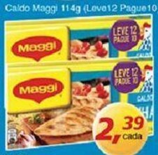 Supermercados Guanabara Caldo Maggi 114g oferta