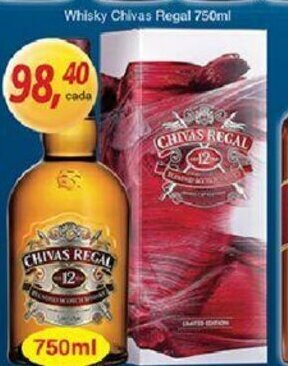 Supermercados Guanabara Whisky Chivas Regal 750ml oferta