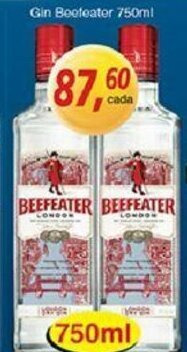 Supermercados Guanabara Gin Beefeater 750ml oferta