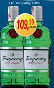 Supermercados Guanabara Gin Tanqueray 750ml oferta