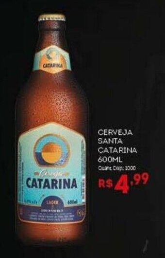Bistek Supermercados CERVEJA SANTA CATARINA 600ML oferta