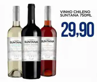 Apoio Mineiro VINHO CHILENO SUNTANA 750ML oferta