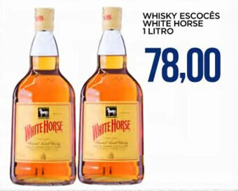Apoio Mineiro WHISKY ESCOCÊS WHITE HORSE 1 LITRO oferta