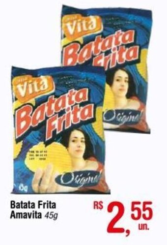 Fort Atacadista Batata Frita Amavita 45g oferta