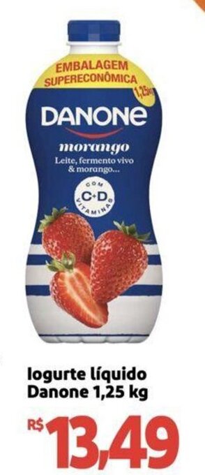 logurte líquido Danone 1,25 kg