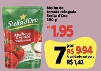 Extra Supermercado Molho de tomate refogado Stella d'Oro 300 g oferta
