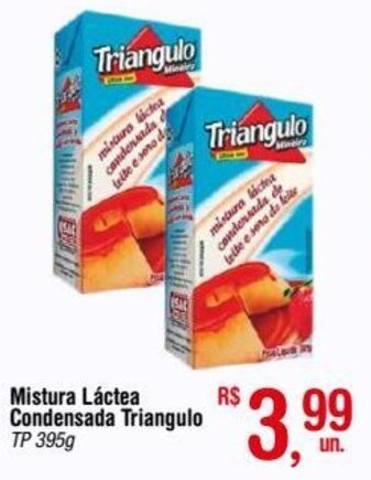 Fort Atacadista Mistura Láctea Condensada Triangulo TP 395g oferta