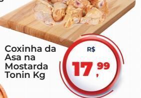 Tonin Superatacado Coxinha da asa na mostarda tonin kg oferta