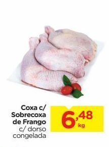 Carrefour Coxa c/ sobrecoxa de frango c/ dorso congelada oferta