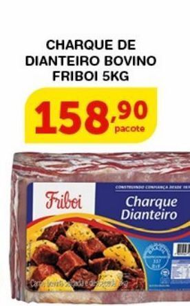 Roldão Charque de dianteiro bovino friboi 5kg oferta
