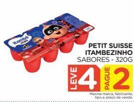 Carrefour Petit suisse itambezinho sabores - 320g oferta