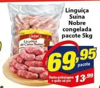 Vencedor Atacadista Linguica Suina Nobre 5kg oferta