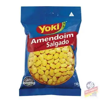 Supermercados Santa Helena Amendoim yoki descascado salgado 150g oferta