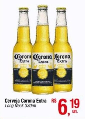 Fort Atacadista Cerveja Corona Extra Long Neck 330ml oferta