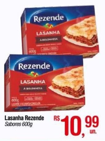 Fort Atacadista Lasanha Rezende Sabores 600g oferta
