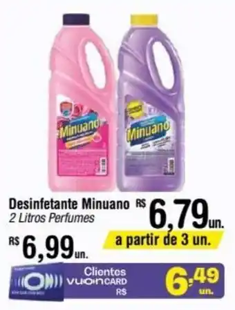 Fort Atacadista Desinfetante Minuano 2 Litros Perfumes oferta