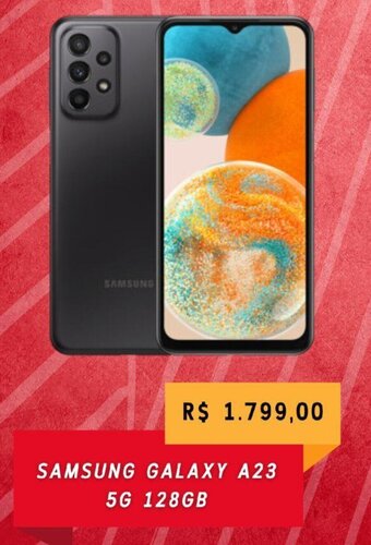 Claro SAMSUNG GALAXY A23 5G 128GB oferta