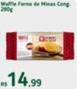 Master Supermercados Waffle Forno de Minas Cong 280g oferta