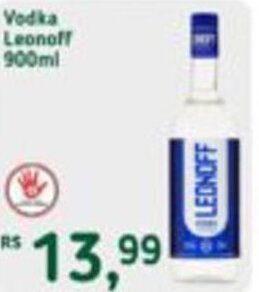 Vodka Leonoff 900ml