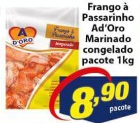 Frango a Passarinho Ad'Oro Marinado 1kg