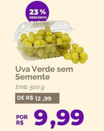 Uva Verde sem Semente Emb. 500 g