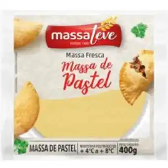 Carvalho Supermercado Massa para pastel massaleve cumbuca 400g oferta