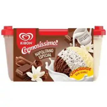 Supermercados Big Compra Sorvete kibon cremosissimo napolitano especial 2l oferta