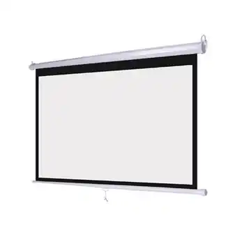 Carrefour Express Tela de projeção retrátil 200x150cm| gt goldentec acessórios oferta