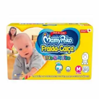 Fralda descartavel mamypoko calc d
