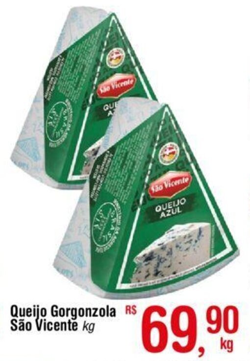 Q. GORGONZOLA FORMA SAO VICENTE 2,9KG