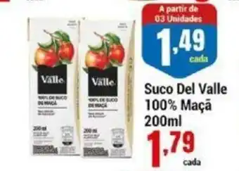 Negreiros Suco Del Valle 100% Maca 200ml oferta