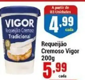 Negreiros Requeijao Cremoso Vigor 200g oferta