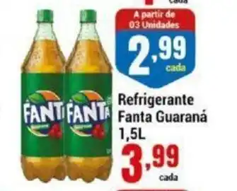 Negreiros Refrigerante Fanta Guarana 1.5L oferta