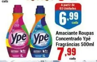 Negreiros Amaciante Roupas Concentrado Ype Fragrancias 500ml oferta