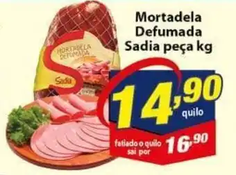 Vencedor Atacadista Mortadela Defumada Sadia 1kg oferta