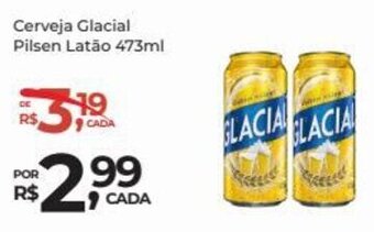 Super Luna Cerveja Glacial Pilsen Latão 473ml oferta