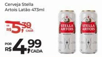 Super Luna Cerveja Stella Artois Latão 473ml oferta