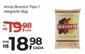 Super Luna Arroz Branco Tipo 1 Alegrete 5kg oferta