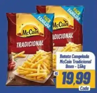 Batata Congelada McCain Tradicional 9mm-15kg