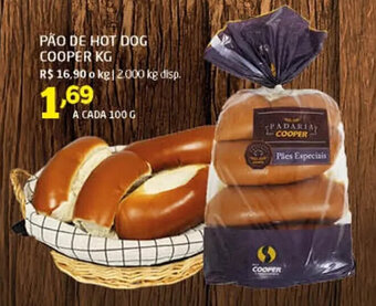 PÃO DE HOT DOG COOPER KG