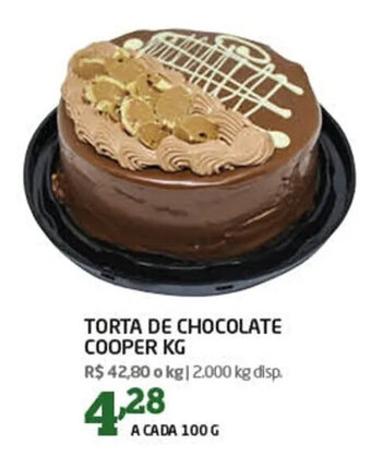 Cooper TORTA DE CHOCOLATE COOPER KG oferta