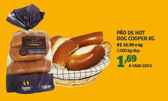 Cooper PÃO DE HOT DOG COOPER KG oferta
