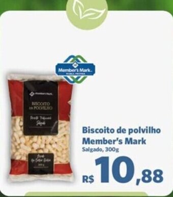 Sam's Club Biscoito de polvilho Member's Mark Salgado, 300g oferta