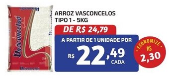 Bahamas Mix ARROZ VASCONCELOS TIPO 1-5KG oferta