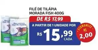 FILÉ DE TILÁPIA MORADA FISH 400G