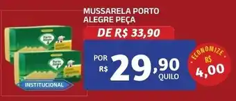 Bahamas Mix MUSSARELA PORTO ALEGRE PEÇA oferta