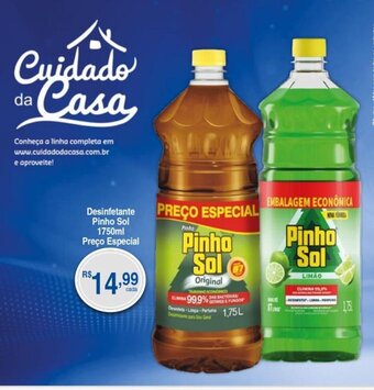 Fort Atacadista Desinfetante Pinho Sol 1750ml Preço Especial oferta