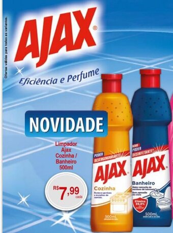 Limpador Ajax Cozinha/ Banheiro 500ml