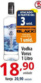 Akki Atacadista Vodka Vorus 1 litro oferta