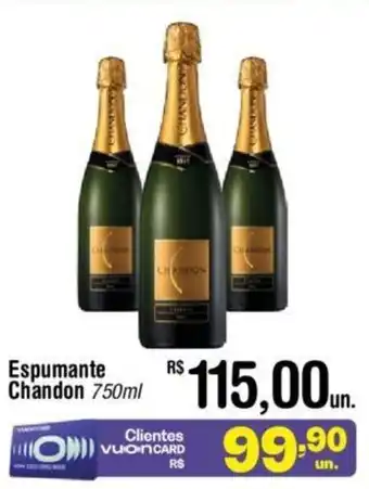 Fort Atacadista Espumante Chandon 750ml oferta